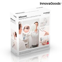 LED veidrodis InnovaGoods Mizoom, 20 cm kaina ir informacija | Kosmetinės, veidrodėliai | pigu.lt