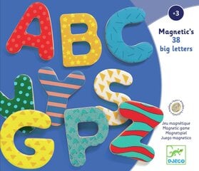 Magnetukų rinkinys - Magnetinės raidės (38 vnt.) цена и информация | Развивающие игрушки | pigu.lt