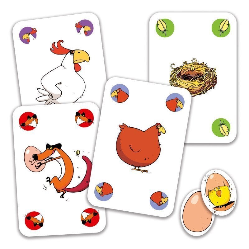 Kortų žaidimas - Piou Piou kaina ir informacija | Stalo žaidimai, galvosūkiai | pigu.lt