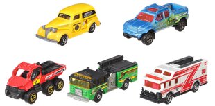 Набор из 5 моделей автомобилей Matchbox® цена и информация | Игрушки для мальчиков | pigu.lt