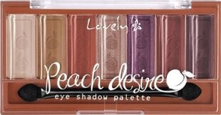 Палитра теней для век Lovely Peach Desire, 6 г цена и информация | Тушь, средства для роста ресниц, тени для век, карандаши для глаз | pigu.lt