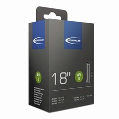 Dviračio kamera 18" Schwalbe AV5 (40/47-355) kaina ir informacija | Dviračių kameros ir padangos | pigu.lt