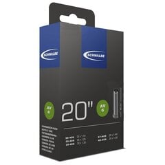 Dviračio kamera Schwalbe AV6 20" x 1.10-1.50 (28/40-406) kaina ir informacija | Dviračių kameros ir padangos | pigu.lt