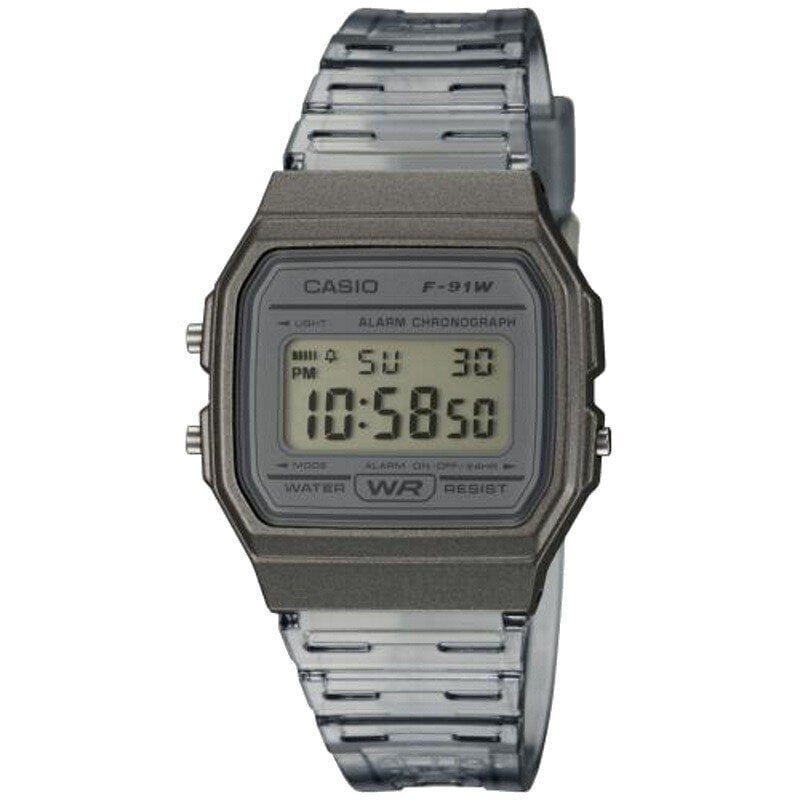 Vyriškas laikrodis Casio F-91WS-8EF kaina ir informacija | Vyriški laikrodžiai | pigu.lt