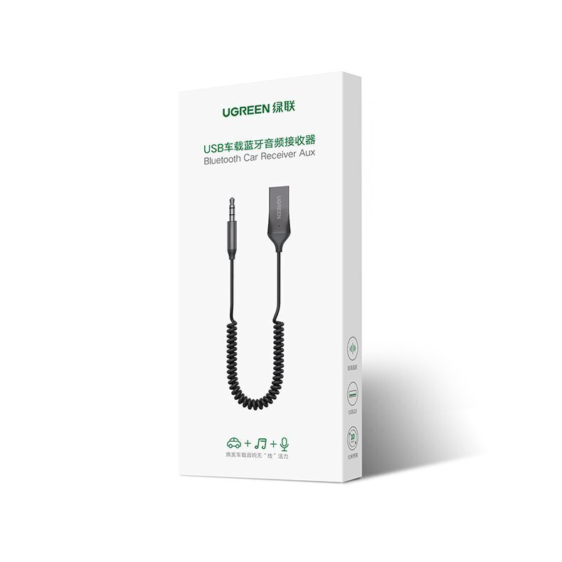 Ugreen (CM309) 5.0 USB, AUX, Bluetooth kaina ir informacija | Laidai telefonams | pigu.lt