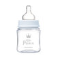 Plataus kaklelio buteliukas Canpol Babies, Anti-colic PP Easy Start Royal Baby, 120 ml, 35/233, blue kaina ir informacija | Buteliukai kūdikiams ir jų priedai | pigu.lt