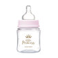 Plataus kaklelio buteliukas Canpol Babies, Anti-colic PP Easy Start Royal Baby, 120 ml, 35/233, pink kaina ir informacija | Buteliukai kūdikiams ir jų priedai | pigu.lt