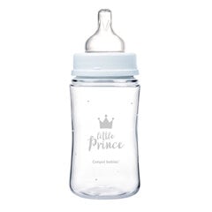 Бутылочка с широким горлышком Canpol babies, Anti-colic PP Easy Start Royal Baby, 240 мл, 35/234, blue цена и информация | Бутылочки и аксессуары | pigu.lt