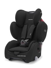 Автокресло Recaro Young Sport HERO, 9-36 kg, Deep Black цена и информация | Автокресла | pigu.lt