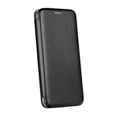 Telefono dėklas Elegance book, skirtas Samsung Galaxy A72 5G, juodas kaina ir informacija | Telefono dėklai | pigu.lt