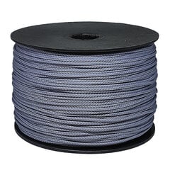 Веревка для вязания 2.5 мм. цвет голубовато сиреневый(Нр. 23) 200 м. цена и информация | Принадлежности для вязания крючком | pigu.lt