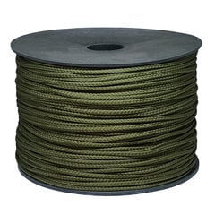 Веревка для вязания 2.5 мм. цвет хаки(Нр. 49) 200 м. цена и информация | Принадлежности для вязания крючком | pigu.lt