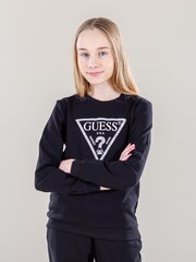 Футболка для девочки Guess J1RI10*JBLK, черная цена и информация | Рубашки для девочек | pigu.lt