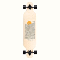 Longboard Retrospec Rift Drop Through Tangerine Wave цена и информация | Скейтборды | pigu.lt