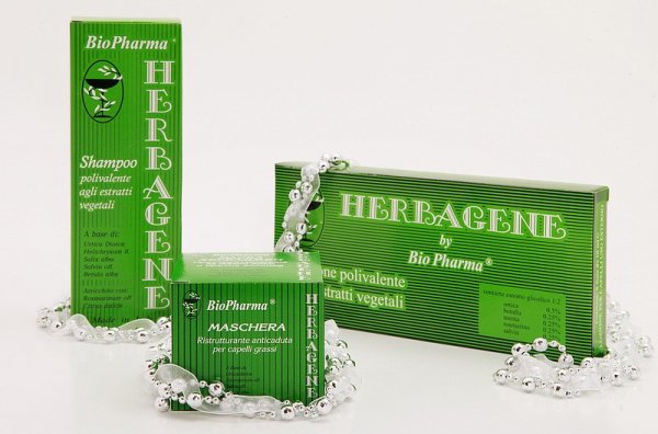 Rinkinys nuo plaukų slinkimo su žolelių ekstraktais Biopharma Herbagene