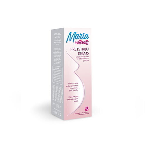 Kremas nuo strijų nėščiosioms Maria Maternity, 200 ml kaina | pigu.lt