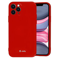 Telefono dėklas Jelly case, skirtas Iphone 12 Pro max, raudonas цена и информация | Чехлы для телефонов | pigu.lt