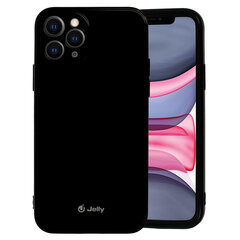 Telefono dėklas Jelly case, skirtas Iphone 11 Pro, juodas kaina ir informacija | Telefono dėklai | pigu.lt