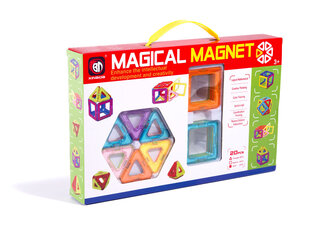 Magnetinis konstruktorius Magical Magnet, 20 d kaina ir informacija | Konstruktoriai ir kaladėlės | pigu.lt