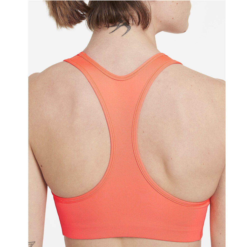 Sportinė liemenėlė moterims Nike Swoosh Bra Non Pad Bright Mango, oranžinė kaina ir informacija | Sportinė apranga moterims | pigu.lt