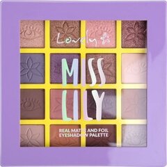 Палитра теней для век Lovely Miss Lily, 13г цена и информация | Тушь, средства для роста ресниц, тени для век, карандаши для глаз | pigu.lt