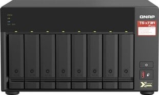 NAS STORAGE TOWER 8BAY 8GB/TS-873A-8G QNAP цена и информация | Чехлы для внешних жестких дисков | pigu.lt