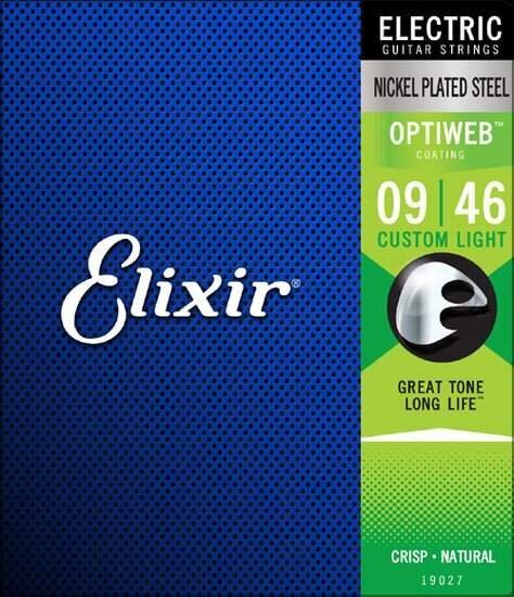 Stygos el. gitarai Elixir 19027 Optiweb 9-46 kaina ir informacija | Priedai muzikos instrumentams | pigu.lt