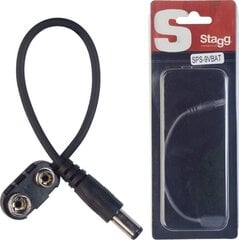 9V baterijos adapteris Stagg SPS-9VBAT kaina ir informacija | Priedai muzikos instrumentams | pigu.lt