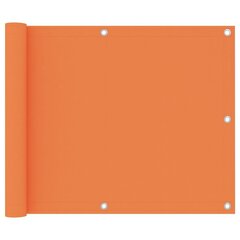 Balkono pertvara, 75x300 cm, oranžinė цена и информация | Зонты, маркизы, стойки | pigu.lt