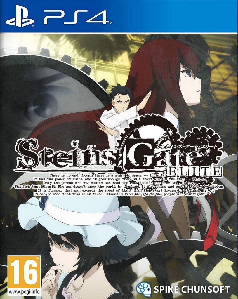 PS4 Steins; Gate Elite kaina ir informacija | Kompiuteriniai žaidimai | pigu.lt