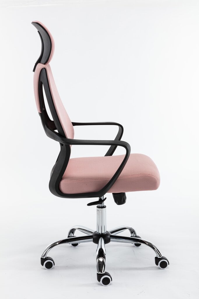 Biuro kėdė Nigel, rožinė kaina ir informacija | Biuro kėdės | pigu.lt