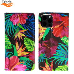 TakeMe Trendy Чехол-книжка на магнитной фиксации для Apple iPhone 12 Pro Max Design 4 цена и информация | Чехлы для телефонов | pigu.lt