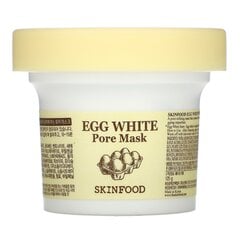 Глубокая очищающая маска для лица с глиной Skin Food Egg White Pore Mask, 125 г цена и информация | Маски для лица, патчи для глаз | pigu.lt