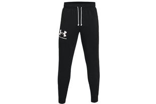 Мужские спортивные штаны Under Armour Rival Terry Joggers 1361642-001, черные цена и информация | Мужская спортивная одежда | pigu.lt