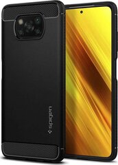 Spigen ACS02159, skirtas Poco X3 NFC, juodas kaina ir informacija | Telefono dėklai | pigu.lt