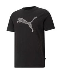 Футболка Puma Cat Basic Tee Black цена и информация | Мужские футболки | pigu.lt