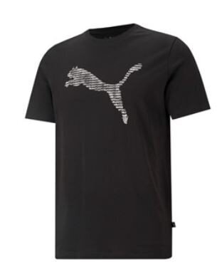 Marškinėliai Puma Cat Basic Tee Black цена и информация | Vyriški marškinėliai | pigu.lt