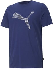 Футболка Puma Cat Basic Tee Ele Blue цена и информация | Мужские футболки | pigu.lt