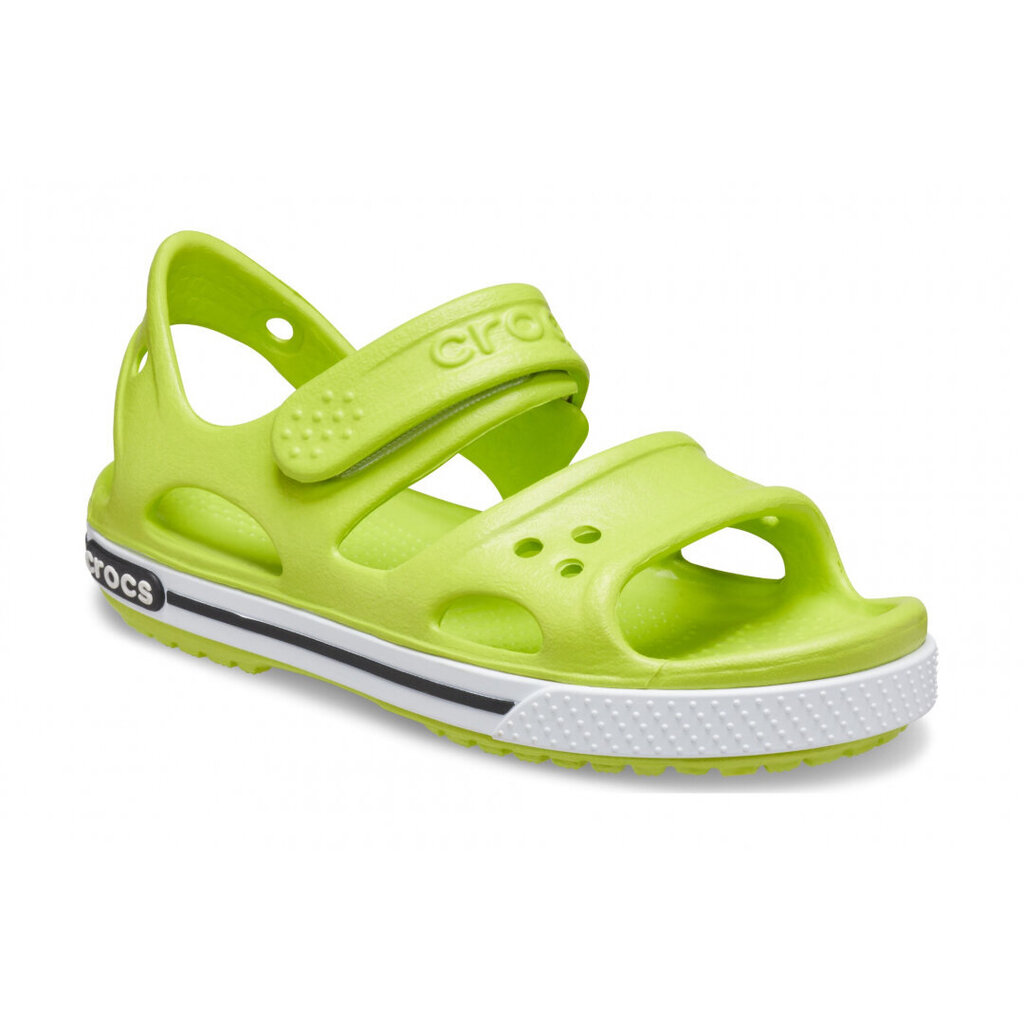 Crocs™ basutės Kids' Crocband II Sandal PS, žalios kaina ir informacija | Basutės vaikams | pigu.lt