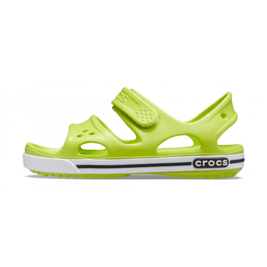 Crocs™ basutės Kids' Crocband II Sandal PS, žalios kaina ir informacija | Basutės vaikams | pigu.lt