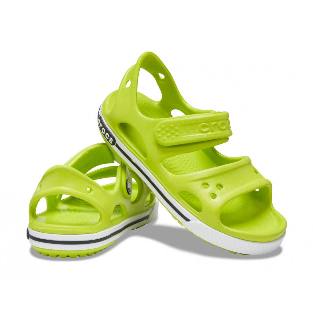 Crocs™ basutės Kids' Crocband II Sandal PS, žalios kaina ir informacija | Basutės vaikams | pigu.lt