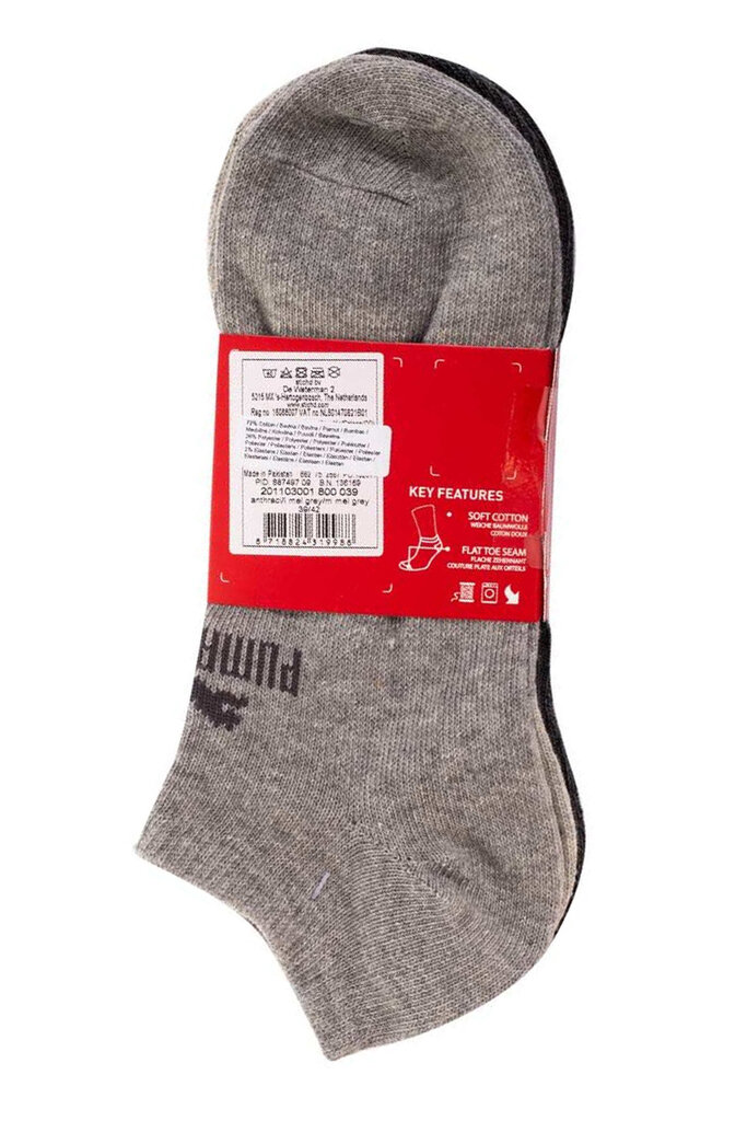 Kojinės PUMA SNEAKER цена и информация | Moteriškos kojinės | pigu.lt
