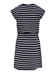 Платье для девочек ONLY 15186520*01, тёмно-синее/белое цена и информация | Платья для девочек | pigu.lt