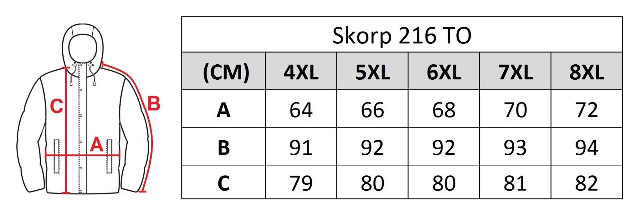 Striukė vyrams Skorp 216-to kaina ir informacija | Vyriškos striukės | pigu.lt