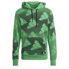 Толстовка для мужчин Adidas Allover Print Pullover цена и информация | Мужские толстовки | pigu.lt