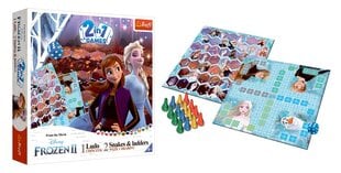 Настольная игра 2в1 Trefl Frozen 2 Ludo Snakes and Ladders / Змеи и Лестницы цена и информация | Настольные игры, головоломки | pigu.lt