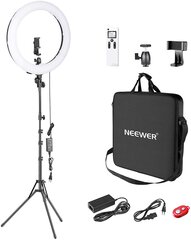 Apšvietimas Neewer Ring light + remote kaina ir informacija | Fotografijos apšvietimo įranga | pigu.lt