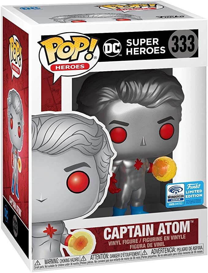 Funko POP! DC Captain Atom Wonder con exclusive kaina ir informacija | Žaidėjų atributika | pigu.lt