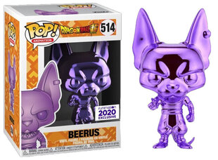 Фигурка Funko POP! Dragon ball Lord Beerus Chrome Exclusive цена и информация | Атрибутика для игроков | pigu.lt