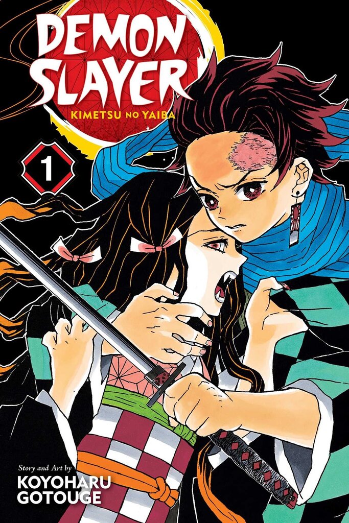 Komiksas Manga Demon slayer vol 1 цена и информация | Komiksai | pigu.lt